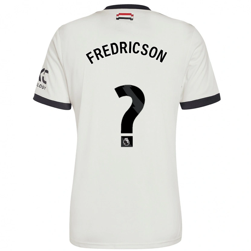 Danxen Niño Camiseta Tyler Fredricson #0 Blanquecino Equipación Tercera 2024/25 La Camisa