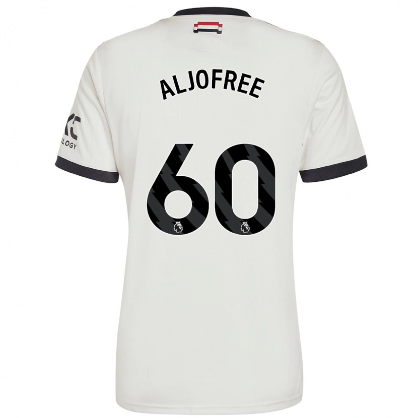 Danxen Niño Camiseta Sonny Aljofree #60 Blanquecino Equipación Tercera 2024/25 La Camisa