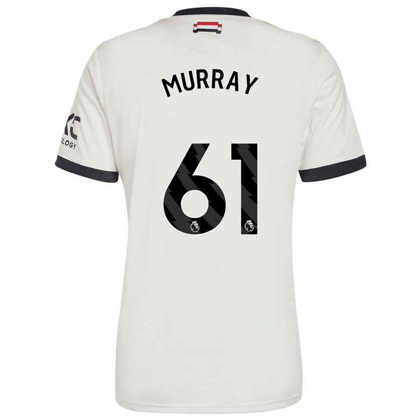 Danxen Niño Camiseta Sam Murray #61 Blanquecino Equipación Tercera 2024/25 La Camisa