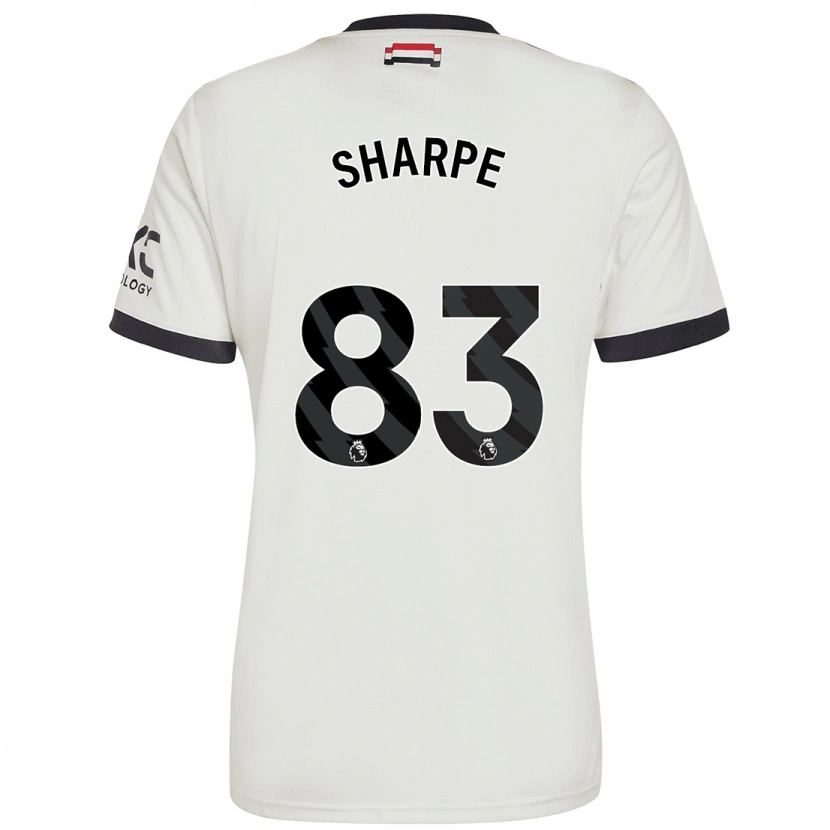 Danxen Niño Camiseta Malachi Sharpe #83 Blanquecino Equipación Tercera 2024/25 La Camisa