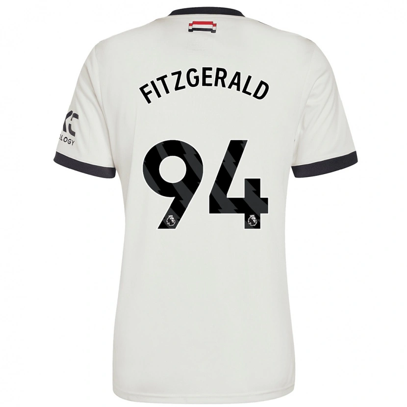 Danxen Niño Camiseta Jayce Fitzgerald #94 Blanquecino Equipación Tercera 2024/25 La Camisa