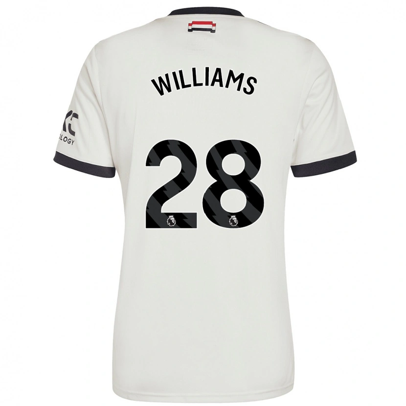 Danxen Niño Camiseta Rachel Williams #28 Blanquecino Equipación Tercera 2024/25 La Camisa