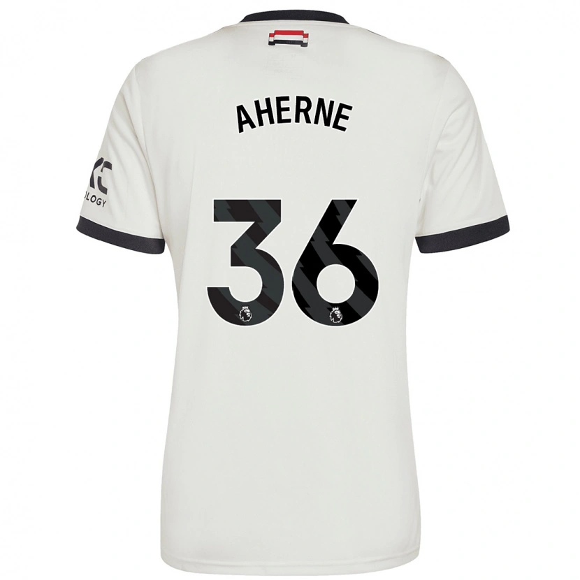 Danxen Niño Camiseta Alyssa Aherne #36 Blanquecino Equipación Tercera 2024/25 La Camisa