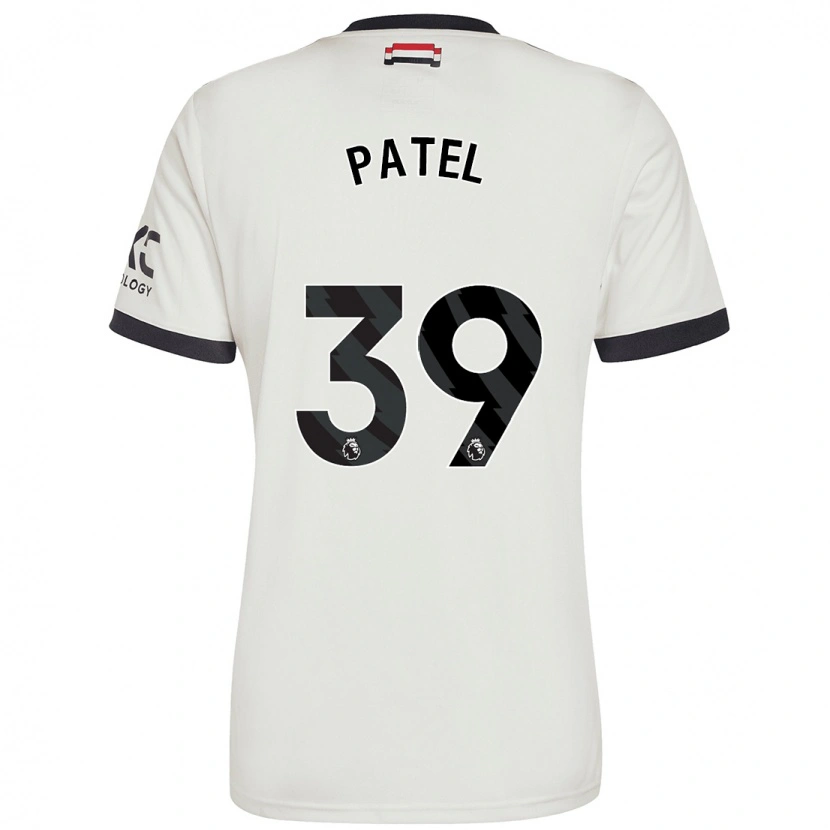 Danxen Niño Camiseta Safia Middleton-Patel #39 Blanquecino Equipación Tercera 2024/25 La Camisa