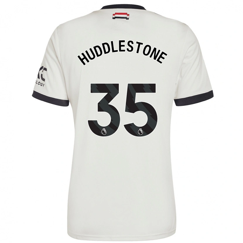 Danxen Niño Camiseta Tom Huddlestone #35 Blanquecino Equipación Tercera 2024/25 La Camisa