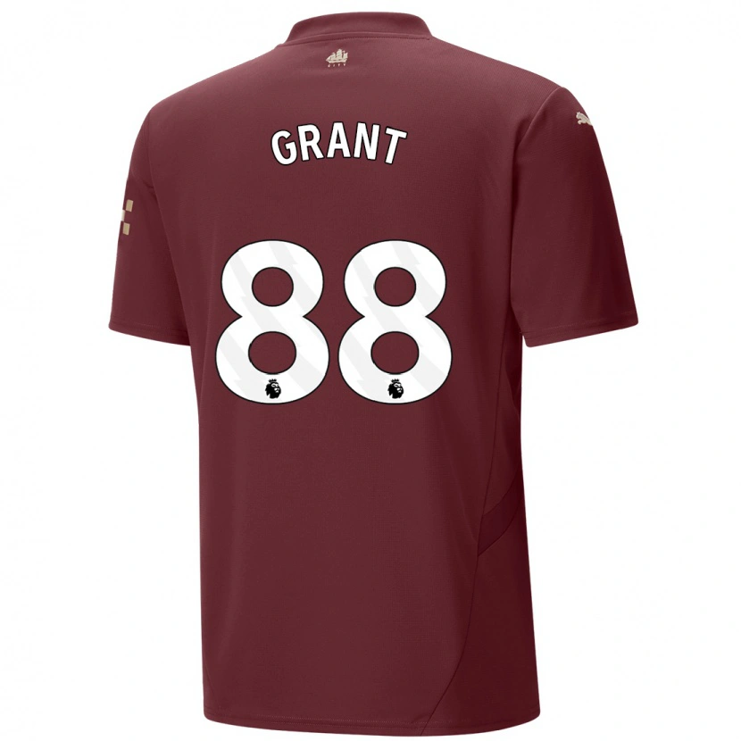 Danxen Niño Camiseta True Grant #88 Granate Equipación Tercera 2024/25 La Camisa