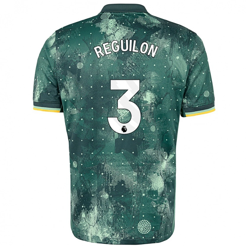 Danxen Niño Camiseta Sergio Reguilón #3 Verde Menta Equipación Tercera 2024/25 La Camisa