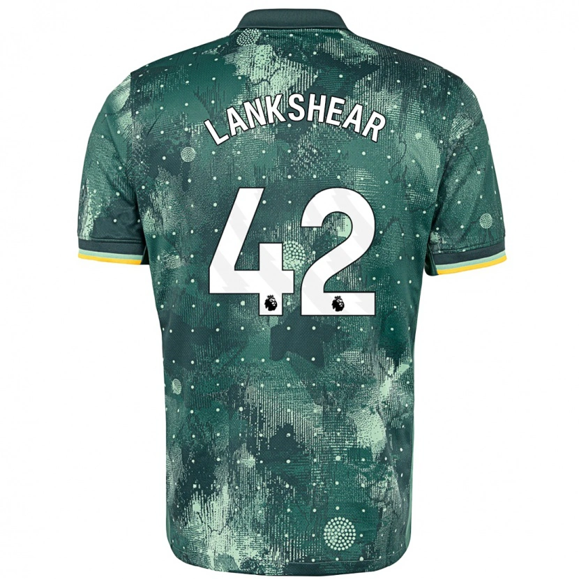 Danxen Niño Camiseta Will Lankshear #42 Verde Menta Equipación Tercera 2024/25 La Camisa