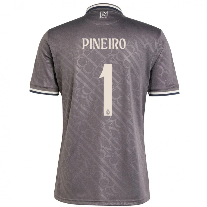 Danxen Niño Camiseta Diego Piñeiro #1 Carbón Equipación Tercera 2024/25 La Camisa