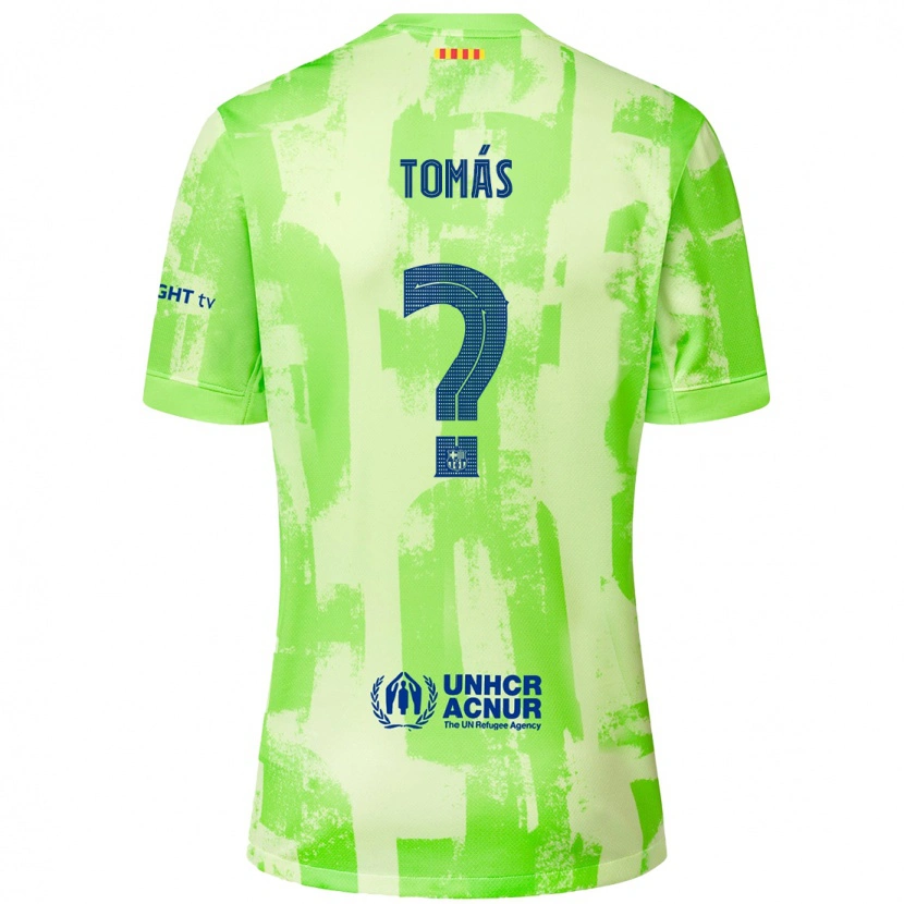 Danxen Niño Camiseta Roberto Tomás #0 Lima Equipación Tercera 2024/25 La Camisa