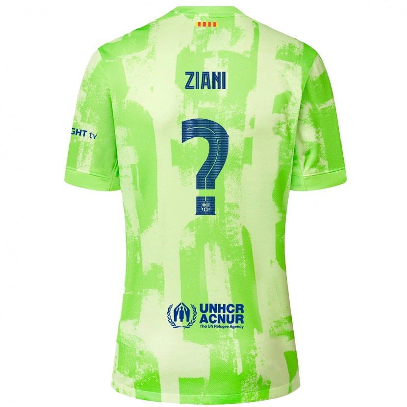 Danxen Niño Camiseta Ismael Ziani #0 Lima Equipación Tercera 2024/25 La Camisa