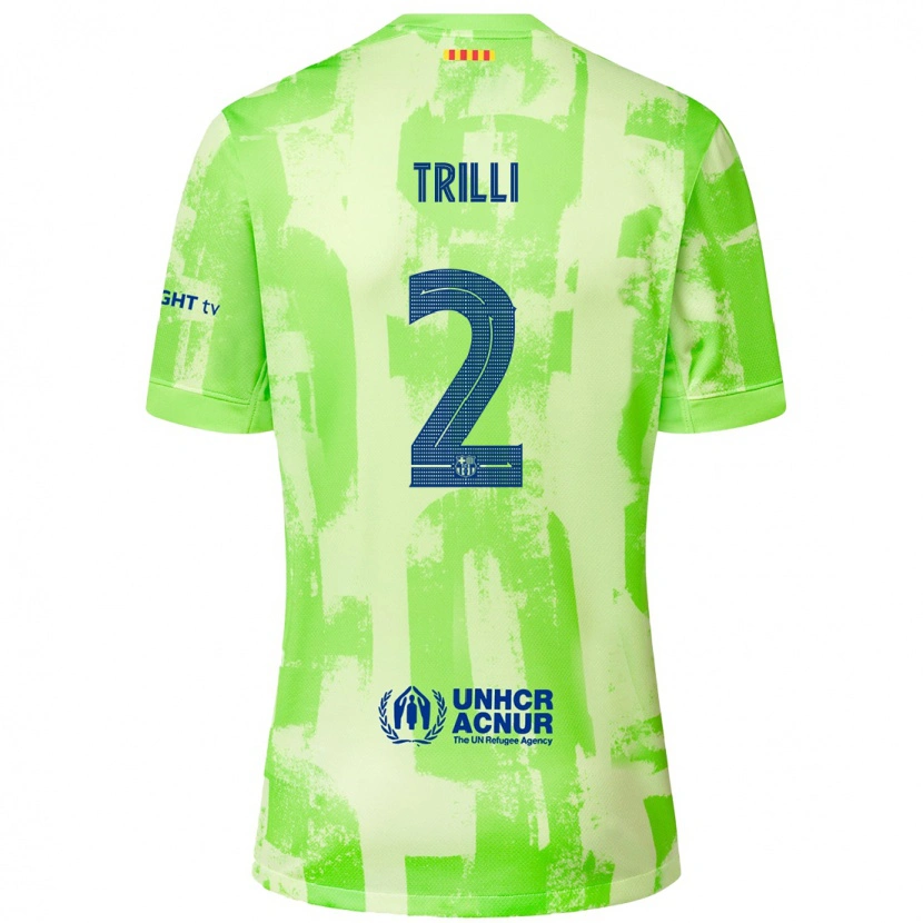 Danxen Niño Camiseta Trilli #2 Lima Equipación Tercera 2024/25 La Camisa