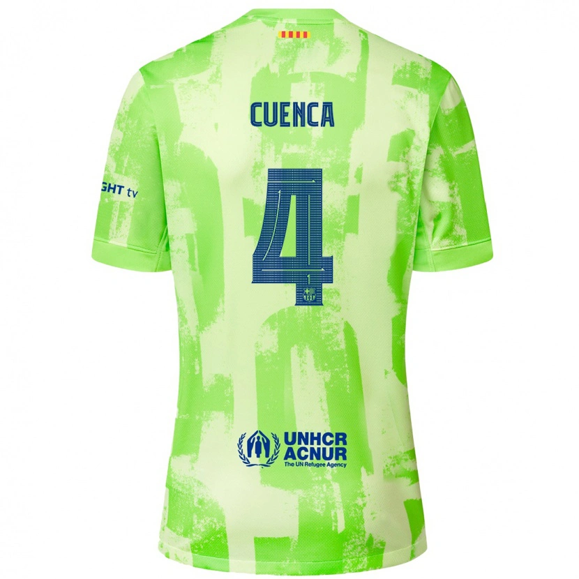 Danxen Niño Camiseta Andrés Cuenca #4 Lima Equipación Tercera 2024/25 La Camisa