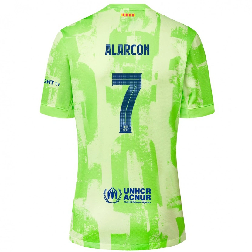 Danxen Niño Camiseta Ángel Alarcón #7 Lima Equipación Tercera 2024/25 La Camisa