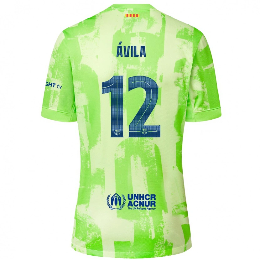 Danxen Niño Camiseta Dani Ávila #12 Lima Equipación Tercera 2024/25 La Camisa