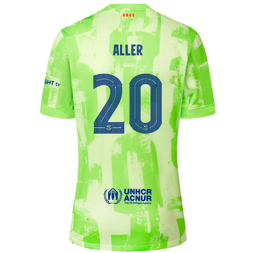 Danxen Niño Camiseta Eder Aller #20 Lima Equipación Tercera 2024/25 La Camisa