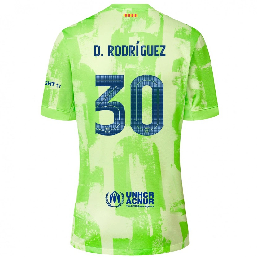 Danxen Niño Camiseta Dani Rodríguez #30 Lima Equipación Tercera 2024/25 La Camisa