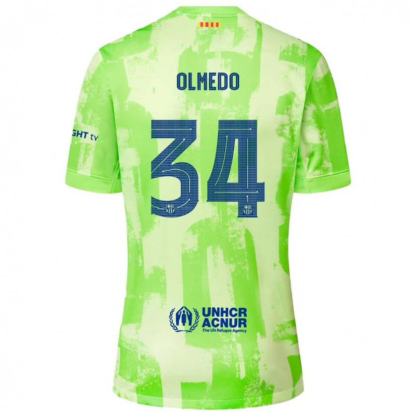 Danxen Niño Camiseta Alexis Olmedo #34 Lima Equipación Tercera 2024/25 La Camisa