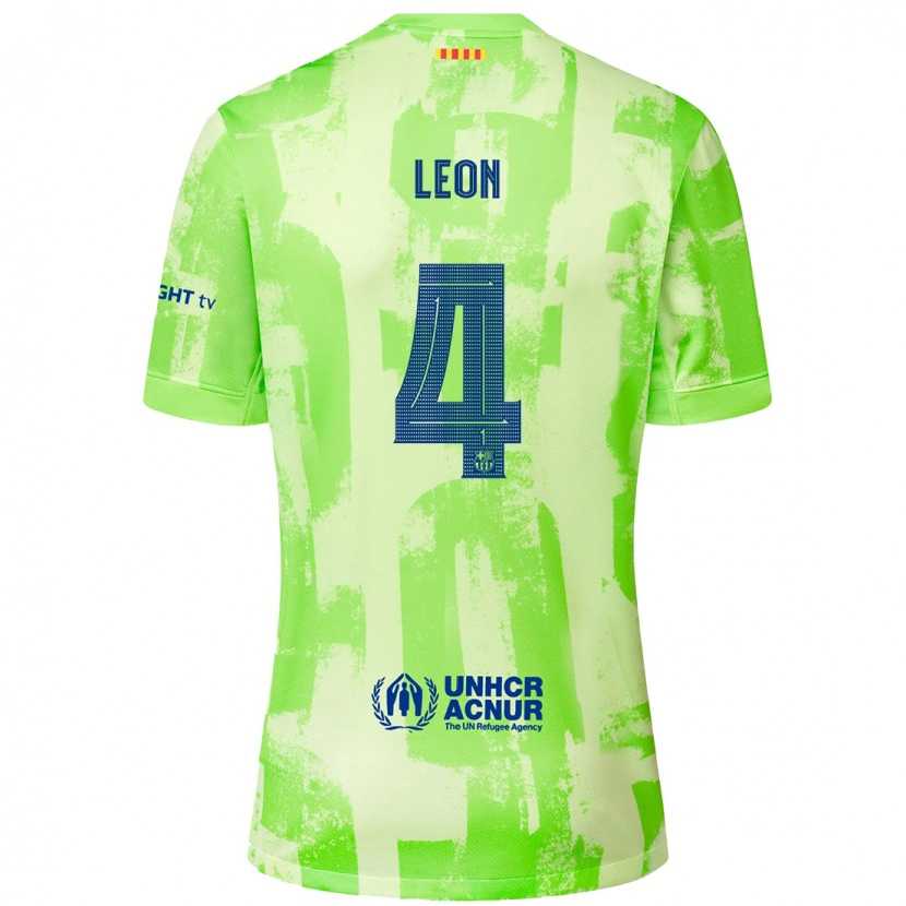 Danxen Niño Camiseta Mapi León #4 Lima Equipación Tercera 2024/25 La Camisa