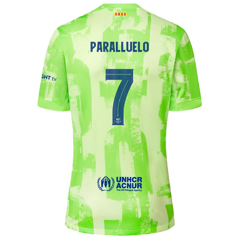 Danxen Niño Camiseta Salma Paralluelo #7 Lima Equipación Tercera 2024/25 La Camisa