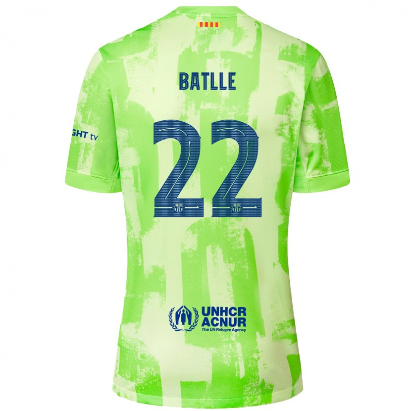 Danxen Niño Camiseta Ona Batlle #22 Lima Equipación Tercera 2024/25 La Camisa