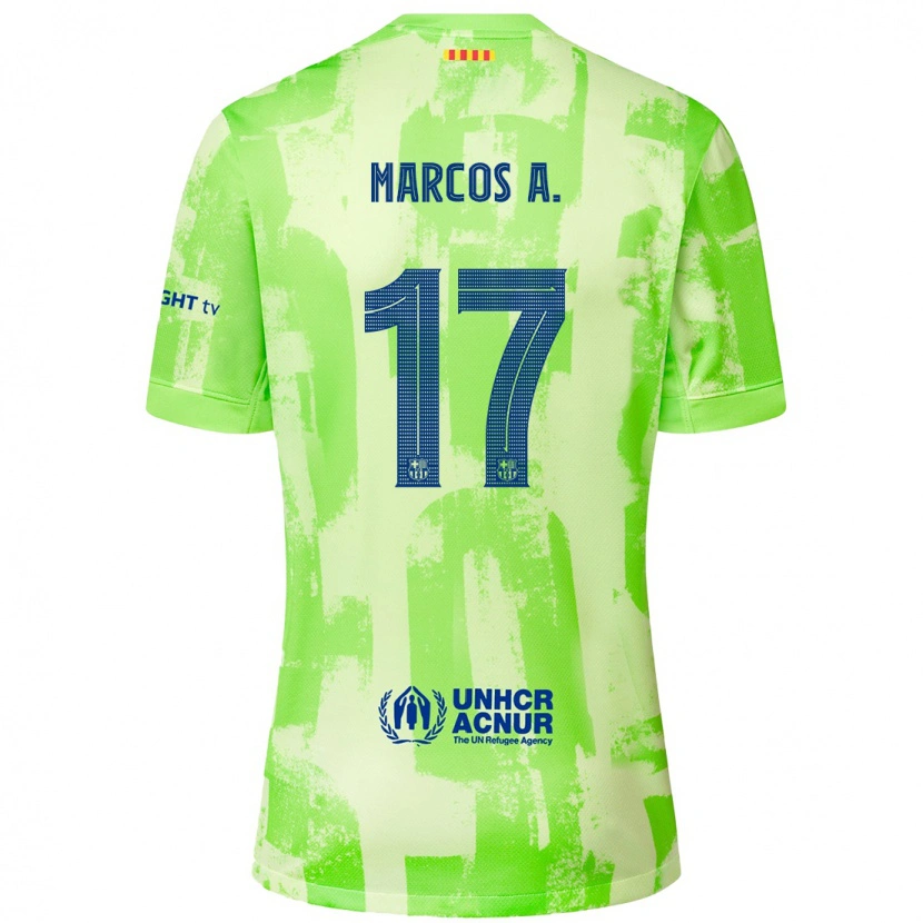 Danxen Niño Camiseta Marcos Alonso #17 Lima Equipación Tercera 2024/25 La Camisa