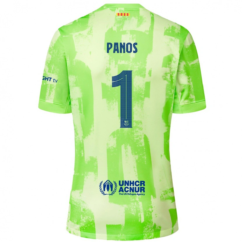 Danxen Niño Camiseta Sandra Panos #1 Lima Equipación Tercera 2024/25 La Camisa