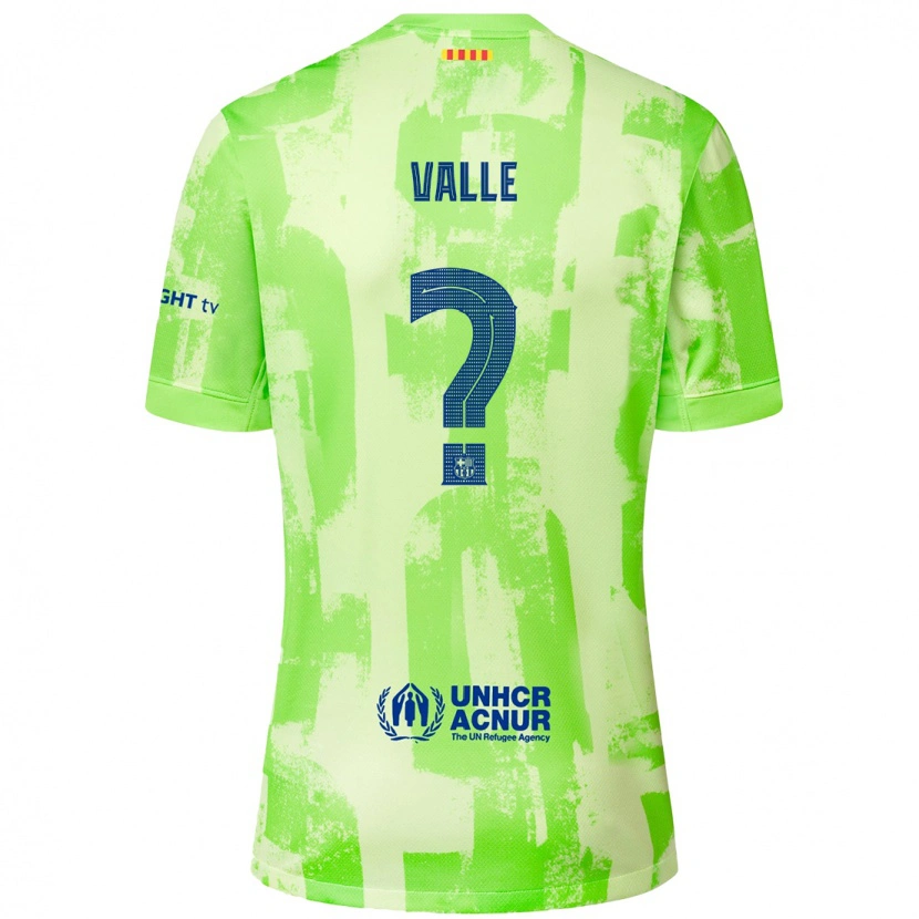 Danxen Niño Camiseta Alex Valle #0 Lima Equipación Tercera 2024/25 La Camisa