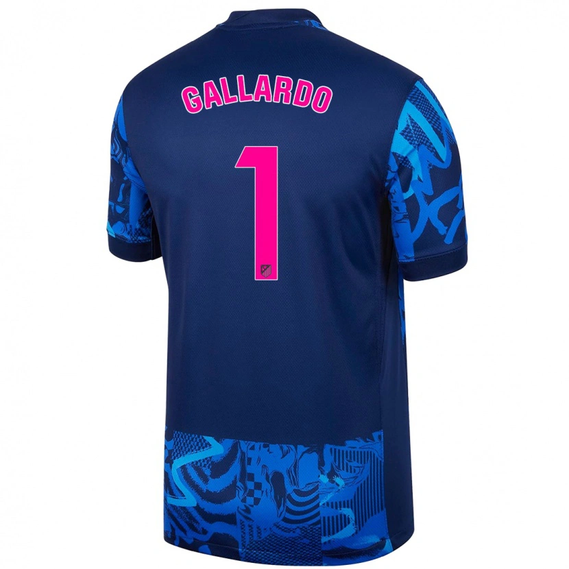 Danxen Niño Camiseta Lola Gallardo #1 Azul Real Equipación Tercera 2024/25 La Camisa