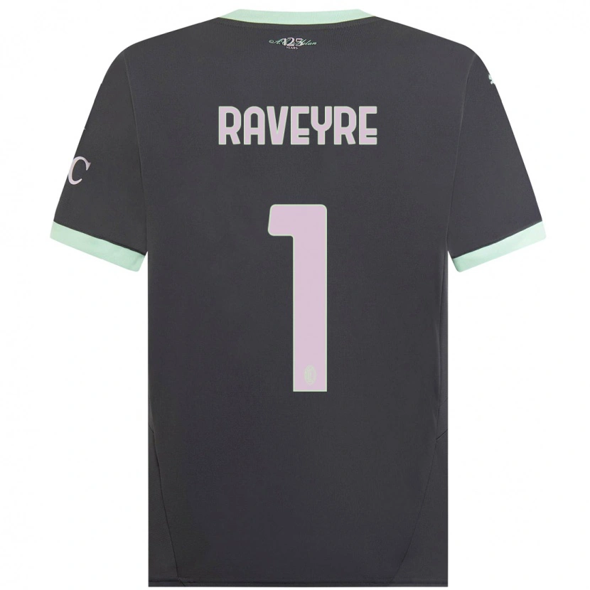 Danxen Niño Camiseta Noah Raveyre #1 Gris Equipación Tercera 2024/25 La Camisa