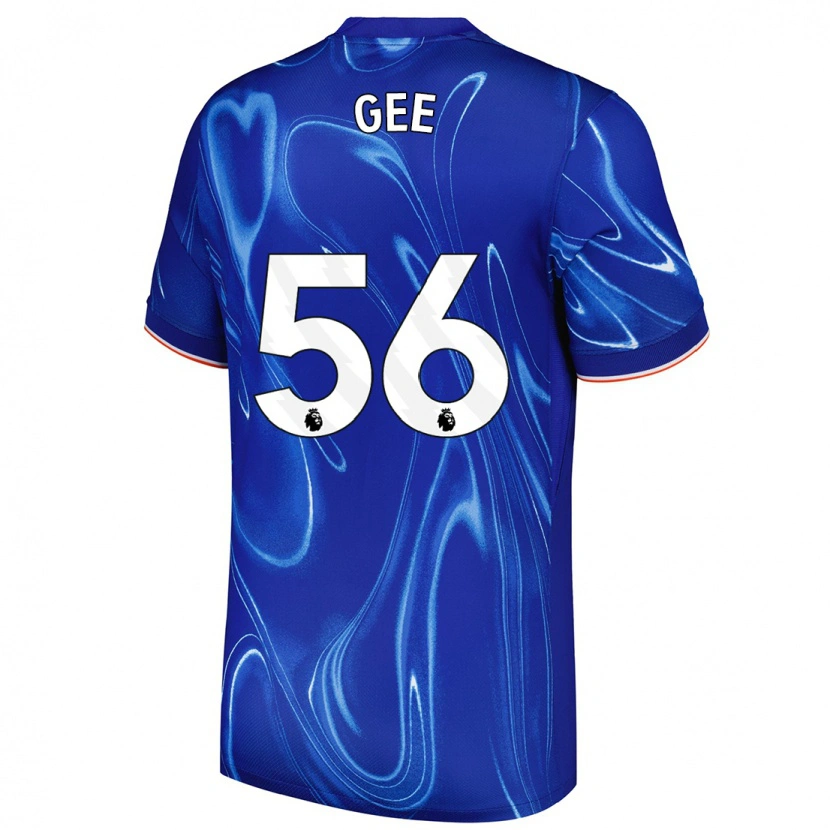 Danxen Hombre Camiseta Billy Gee #56 Azul Blanco 1ª Equipación 2024/25 La Camisa