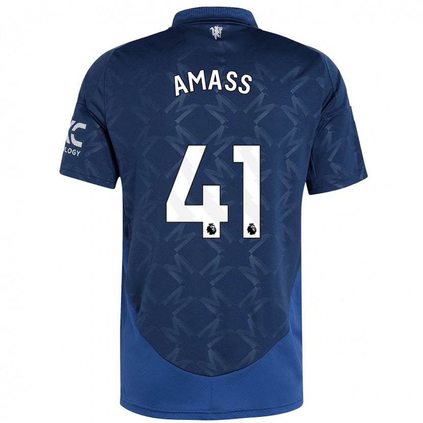 Danxen Hombre Camiseta Harry Amass #41 Índigo 2ª Equipación 2024/25 La Camisa