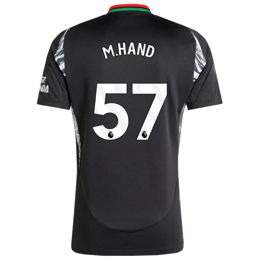 Danxen Hombre Camiseta Ismail Oulad M'hand #57 Negro 2ª Equipación 2024/25 La Camisa