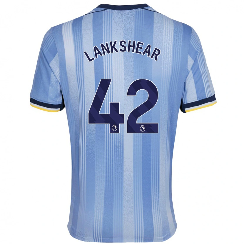 Danxen Hombre Camiseta Will Lankshear #42 Azul Claro 2ª Equipación 2024/25 La Camisa