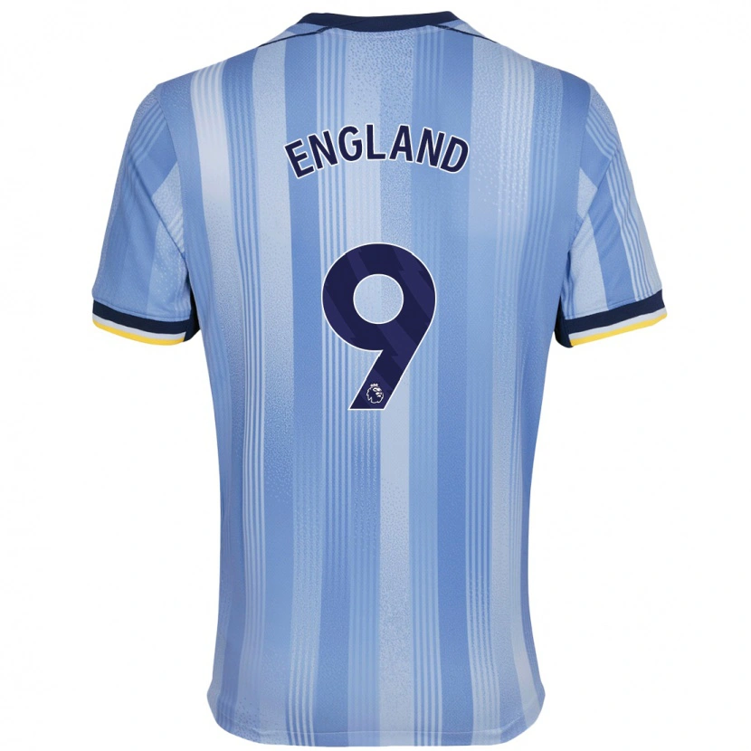 Danxen Hombre Camiseta Bethany England #9 Azul Claro 2ª Equipación 2024/25 La Camisa