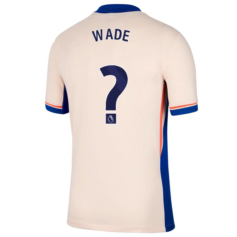 Danxen Hombre Camiseta Shaun Wade #0 Beige Claro 2ª Equipación 2024/25 La Camisa