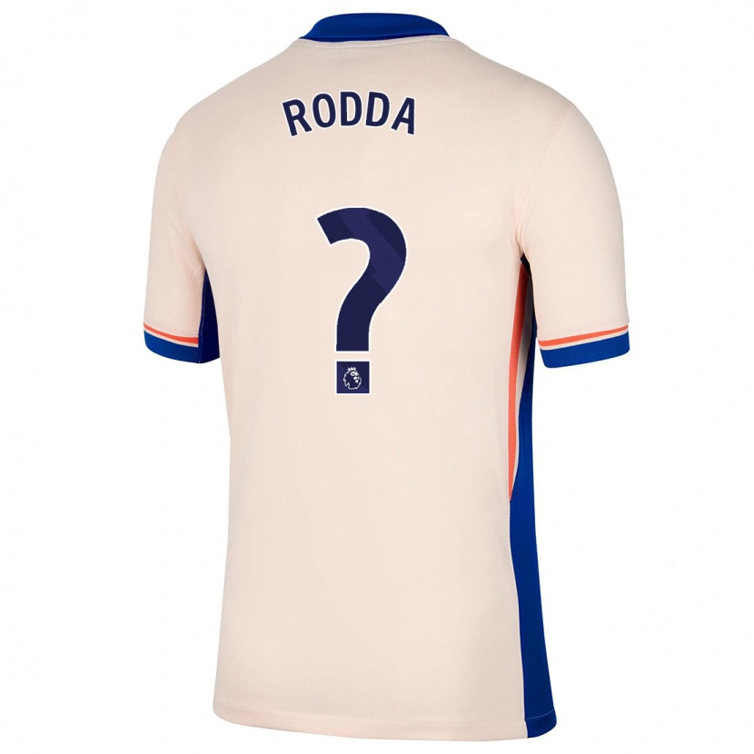 Danxen Hombre Camiseta Harry Rodda #0 Beige Claro 2ª Equipación 2024/25 La Camisa