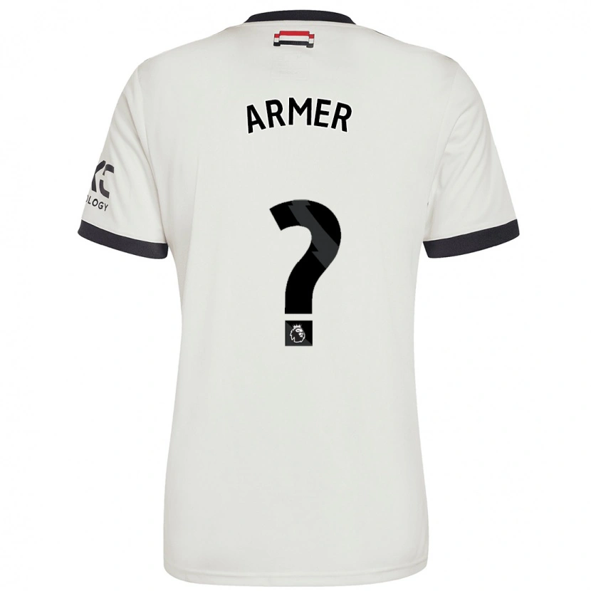 Danxen Hombre Camiseta Daniel Armer #0 Blanquecino Equipación Tercera 2024/25 La Camisa