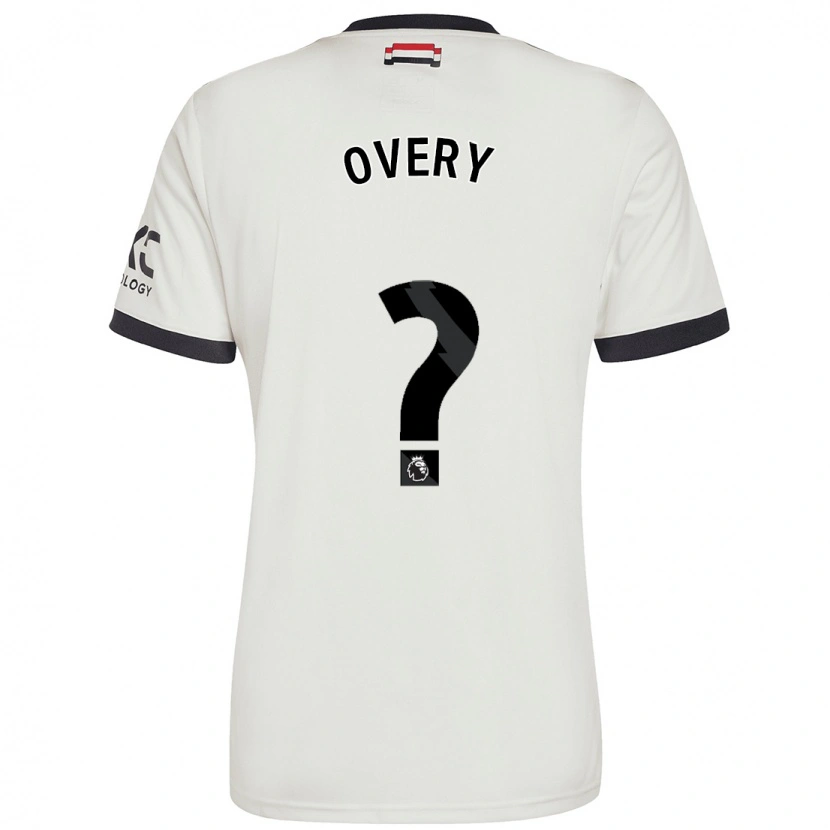 Danxen Hombre Camiseta James Overy #0 Blanquecino Equipación Tercera 2024/25 La Camisa