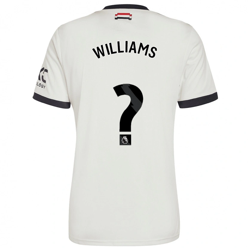 Danxen Hombre Camiseta Joe Williams #0 Blanquecino Equipación Tercera 2024/25 La Camisa