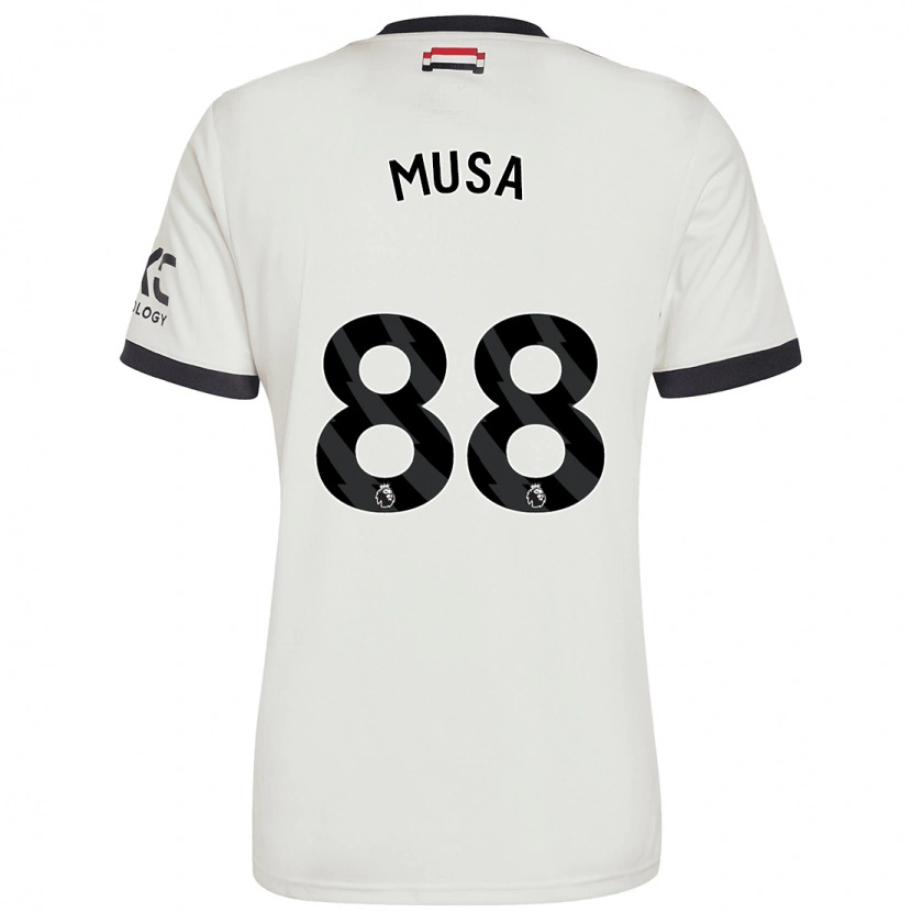 Danxen Hombre Camiseta Victor Musa #88 Blanquecino Equipación Tercera 2024/25 La Camisa