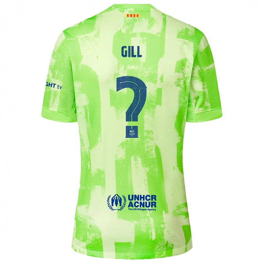 Danxen Hombre Camiseta Adrian Gill #0 Lima Equipación Tercera 2024/25 La Camisa