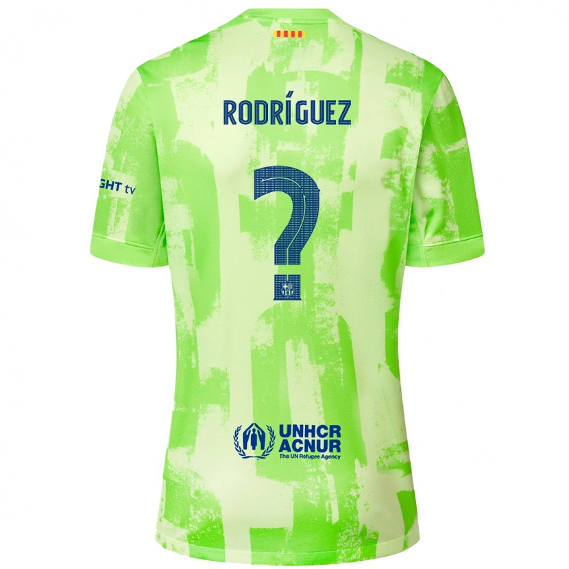 Danxen Hombre Camiseta Alfredo Rodríguez #0 Lima Equipación Tercera 2024/25 La Camisa