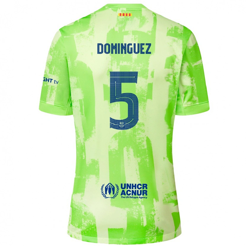 Danxen Hombre Camiseta Sergi Domínguez #5 Lima Equipación Tercera 2024/25 La Camisa