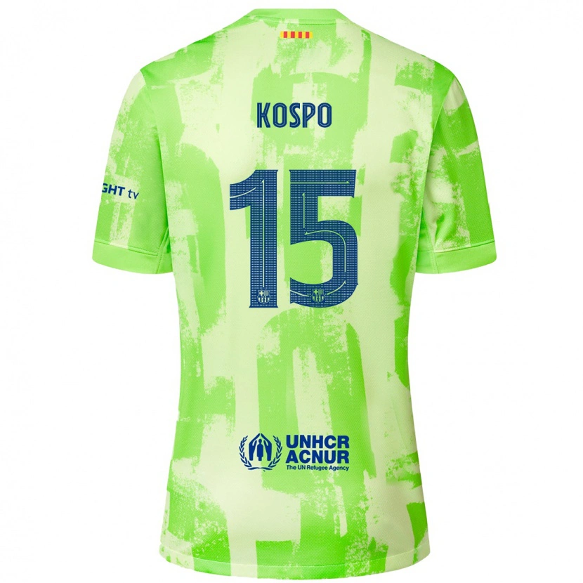 Danxen Hombre Camiseta Eman Kospo #15 Lima Equipación Tercera 2024/25 La Camisa