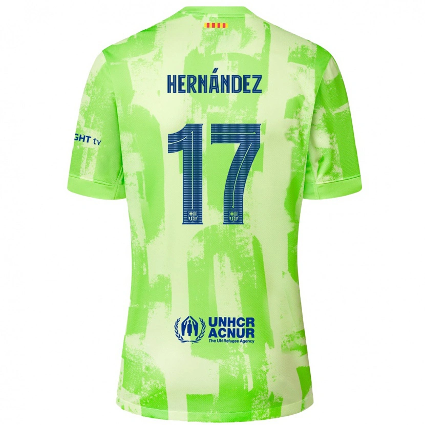 Danxen Hombre Camiseta Juan Hernández #17 Lima Equipación Tercera 2024/25 La Camisa