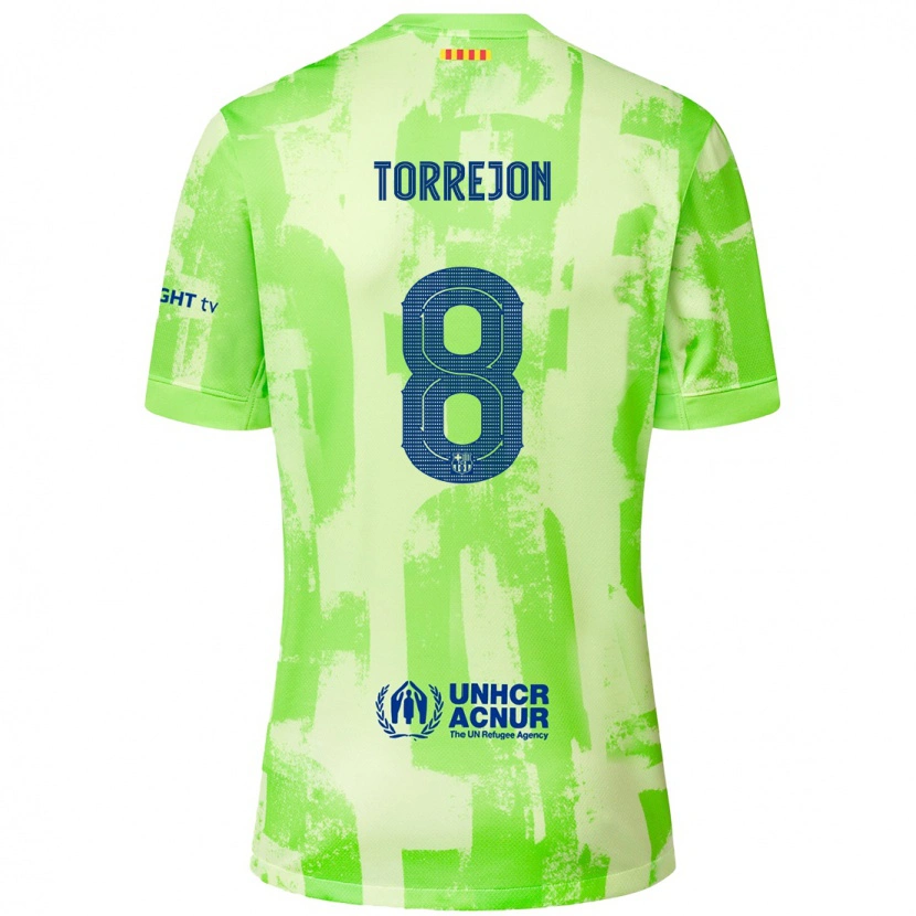 Danxen Hombre Camiseta Marta Torrejón #8 Lima Equipación Tercera 2024/25 La Camisa