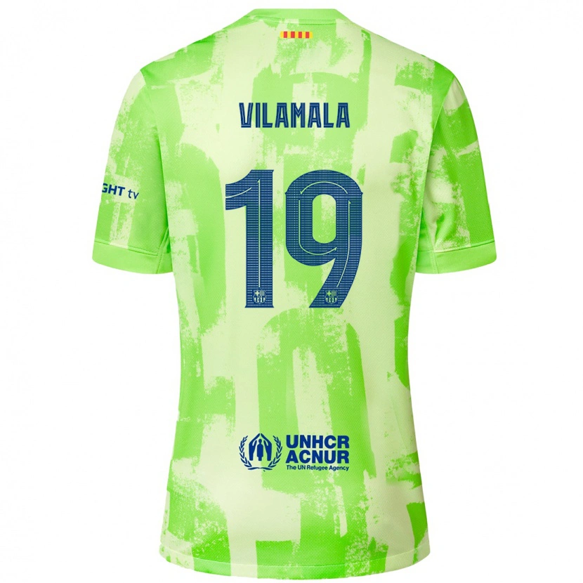 Danxen Hombre Camiseta Bruna Vilamala #19 Lima Equipación Tercera 2024/25 La Camisa