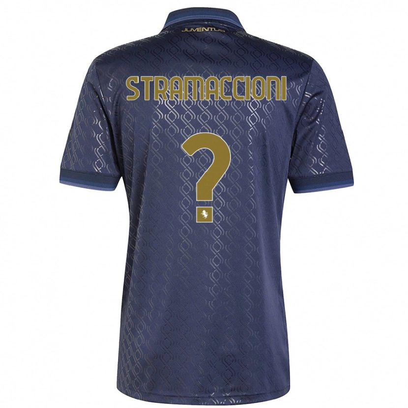 Danxen Hombre Camiseta Diego Stramaccioni #0 Azul Marino Equipación Tercera 2024/25 La Camisa