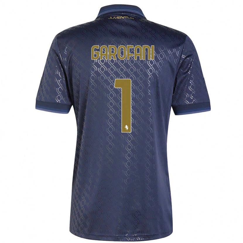 Danxen Hombre Camiseta Giovanni Garofani #1 Azul Marino Equipación Tercera 2024/25 La Camisa